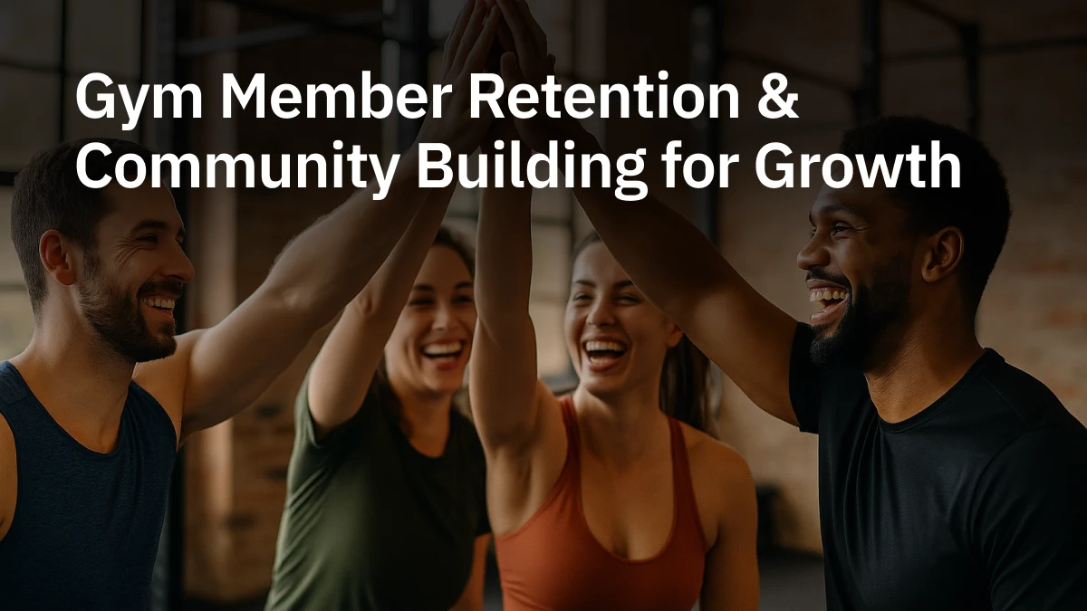 Gym member retention & Community building for Growth