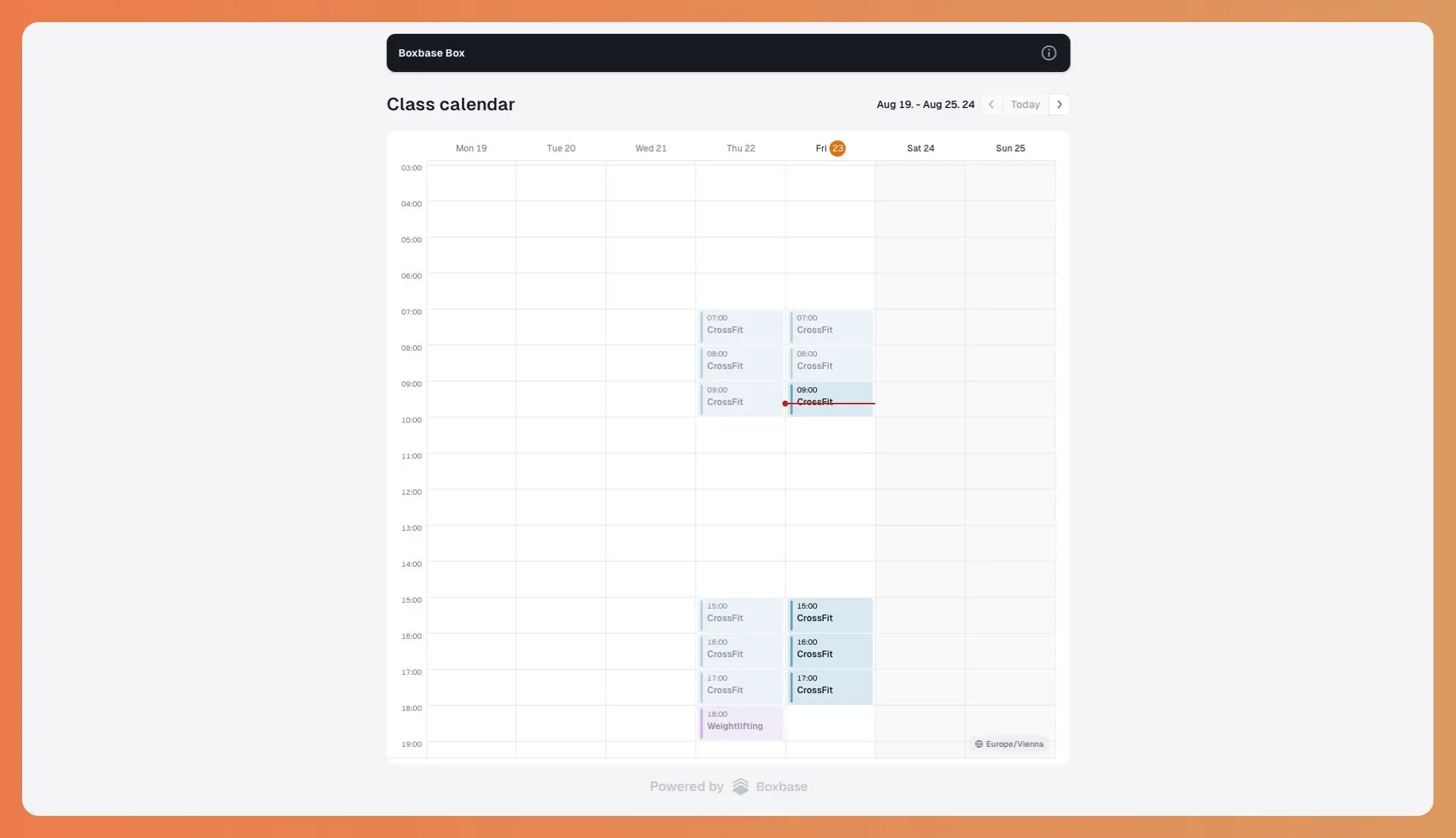 Public Calendar