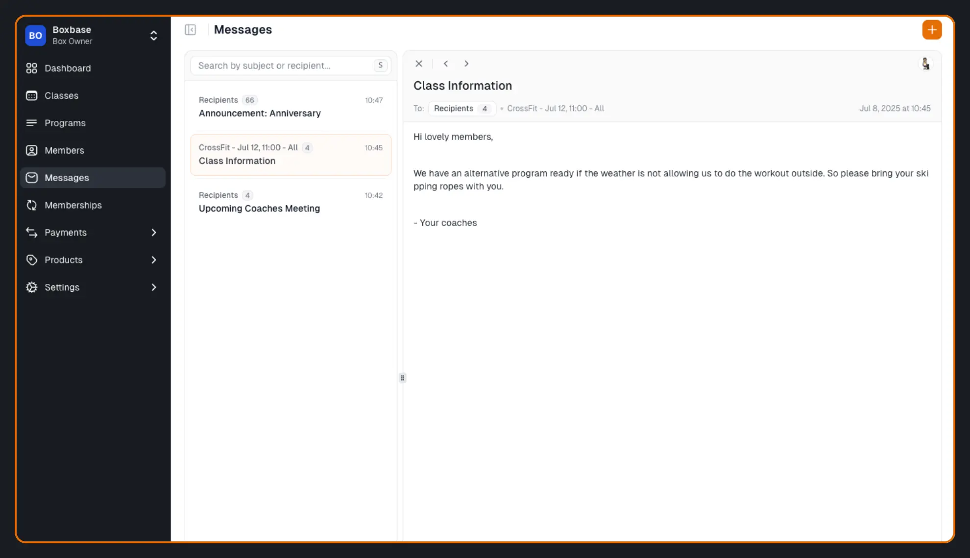 Messaging