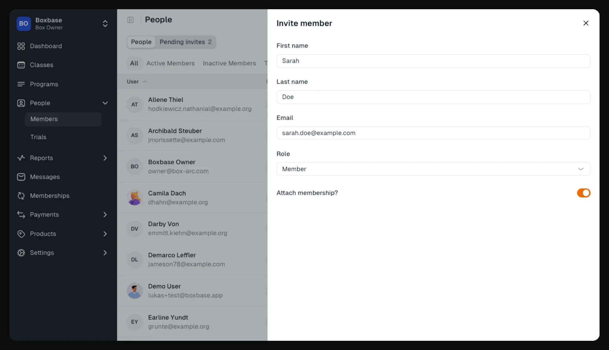 Improved New Member Flow